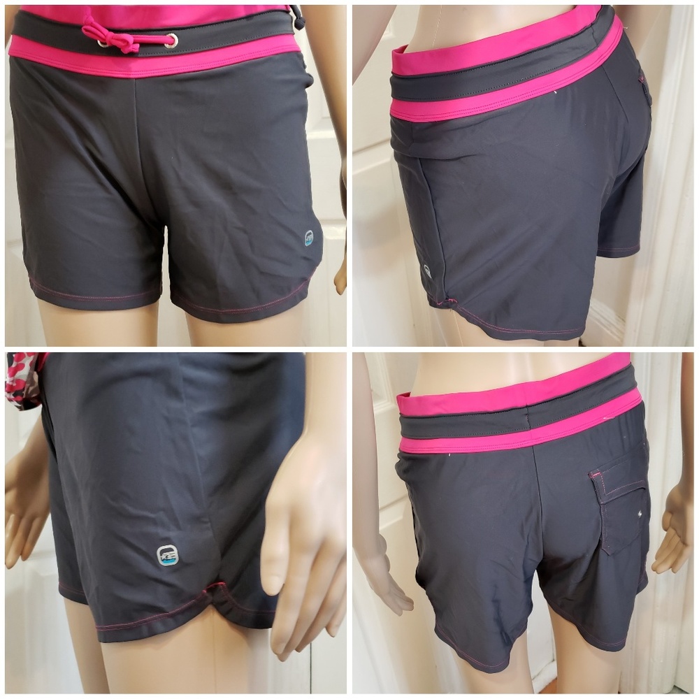 NEW! Free Country Boyshort Swimsuit Bottom -S(4/6)